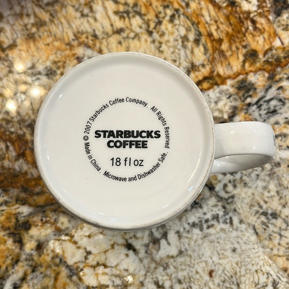 2007 Starbucks Coffee Company City of Tampa Mug 18 fl oz Architecture Series - Picture 13 of 14